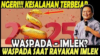 WASPADA SAAT RAYAKAN IMLEK - KESALAHAN TERBESAR