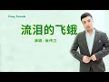 流泪的飞蛾 崔伟立 主唱 karaoke