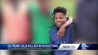 Homestead High School student killed over weekend