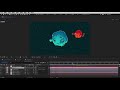 1.36.3d图层 摄像机轨道360度旋转动画 adobe after effects 2020教程