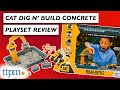 Build Imaginative Play with the CAT Dig N' Build Concrete Playset!