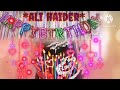 Ali Haider Happy birthday to you |whatsapp status |hd video