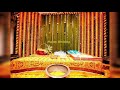 bridal holud stage design at home গায়ে হলুদের স্টেজ সাজানোর আইডিয়া simple haldi stage stagehaldi