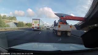 848WXS Truck driver needs anger management classes