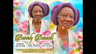 Beverly Bennett [ Ms . Nelly ] Thanksgiving Service