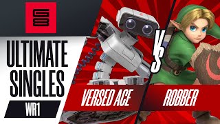 Versed Ace vs Robber - Pools Ultimate Singles - Genesis 8 | Rob vs Young Link