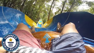 Longest Water Slide! - Guinness World Records