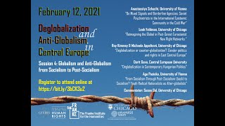 Deglobalization and Anti-Globalism in Central Europe (Session 4)