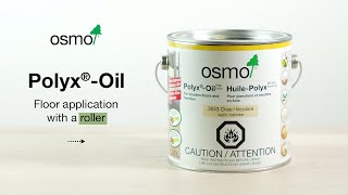 Osmo Polyx®-Oil | Flooring with a Roller