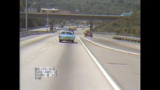 Driving On WA I-405 South In 1983 (Lynnwood, Bothell, Kirkland, Bellevue, Renton, Tukwila)