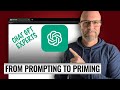 Improve ChatGPT Prompts with Priming