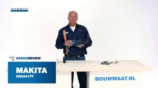 Makita HR2631FT combihamer Speedreview