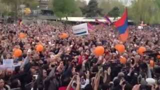 Ազատության հրապարակ. 9 ապրիլի, 12:10