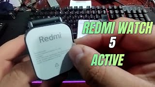 REDMI WATCH 5 ACTIVE UNBOXING Y CONFIGURACION