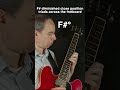 F# diminished triads in close position across the fretboard #guitar #guitarpractice #jazz #chords