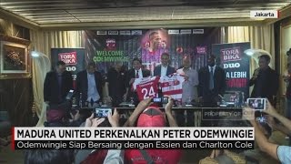 Madura United Perkenalkan Peter Odemwingie