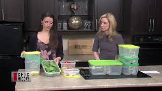 Fruits and vegetables solution to longer life TUPPERWARE FRIDGE SMARTS