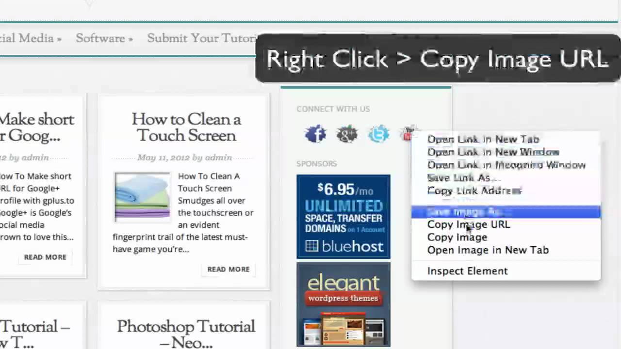 How To Add Social Media Icons To Your Email Signature Youtube
