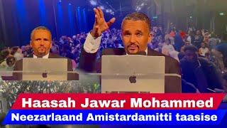 Haasaha Obbo Jawar Mohammed Neezarlaand Amistardamitti taasise.