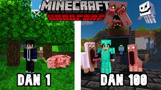 100 Dana U Horror Svetu Minecraft Hardcore