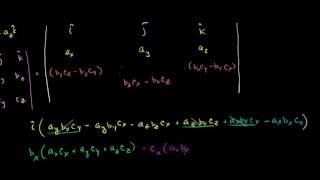 Vector triple product expansion (very optional) | Vectors and spaces | Linear Algebra | Khan Academy
