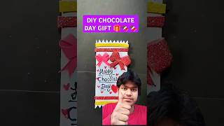 Chocolate day gift making #chocolateday #trending #shorts