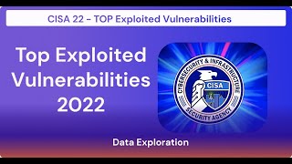 #CISA Top routinely #Exploited #Vulnerability 22 #data #analysis #cybersecurity #appsec