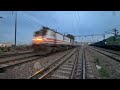 Dangerous 160 kmph GATIMAN EXPRESS attacks Asaoti -India's FASTEST Train- Indian Railways