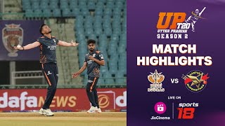 Kashi Rudras vs Kanpur Superstars | UPT20 Highlights | JioCinema \u0026 Sports18