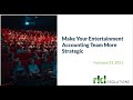 Make Your Entertainment Accounting Team More Strategic