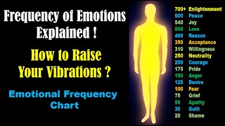 Frequency of Emotions Explained (Hz) - How to Raise Your Vibration - Emotional Frequency Chart