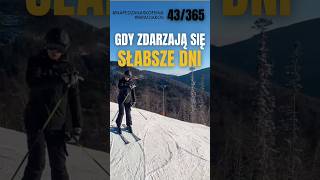 Wam też zdarzają się  gorsze dni? #braciakos #365wyzwanie #bieganie #sport #napedzanaskofeina #zima