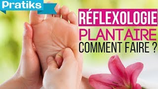 Comment faire de la réflexologie plantaire partie 1/2