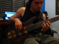 angra evil warning bass cover