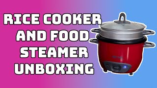 Pot Style Rice Cooker and Food Steamer Unboxing