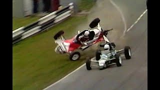 Bertrand Gatchot's Huge Crash at the Formula Ford World Cup 1985