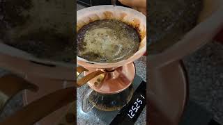 Hario V60 + LilyDrip brewing Ethiopia Konga Nat G1