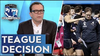 David Teague to learn his future in the coming days - Sunday Footy Show | Footy on Nine