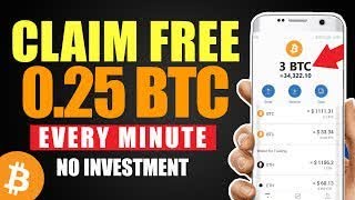 FREE 0.31 BTC ( HOW TO EARN FREE BITCOIN  )" WORK 2024