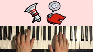 How To Play - Among Us New Dead Body Reported Sound (Piano Tutorial Lesson)