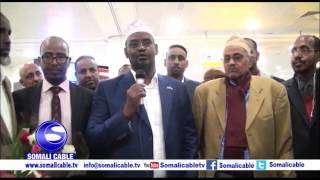 Madaxweynaha dowlad goboleedka jubaland axmed madoobe ayaa soo gaaray magaalada london