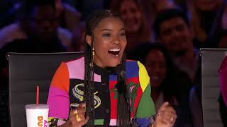 Auditions 5 - America's Got Talent: Kid Dancers Izzy And Easton Dazzle With Contemporary Dance