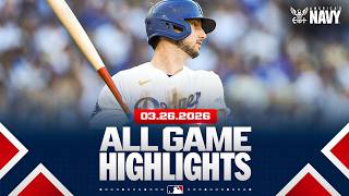Highlights from ALL GAMES on Opening Day! (Dodgers win opener, HUGE day for MLB debuts, and MORE!)