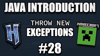 Hytale & Minecraft Modding Java Introduction (2026) #28: Exceptions