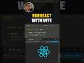 🚀 How to Run React Locally with Vite!