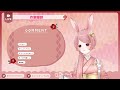 【雑談】作業雑談します。【vtuber 兎野みやび】