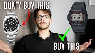 Don't buy a Rolex, buy a G-Shock instead