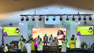 The Voices of Grace Ministers Stretch Out At First Lady Chastye Gibson’s 50th Birthday Celebration