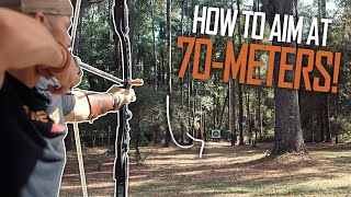 LONG DISTANCE AIMING METHOD FOR BAREBOW AND TRADITIONAL BOWS | The Push Archery