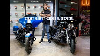 SO SÁNH NHANH STREET GLIDE SPECIAL 2023 VÀ STREET GLIDE ST 2023